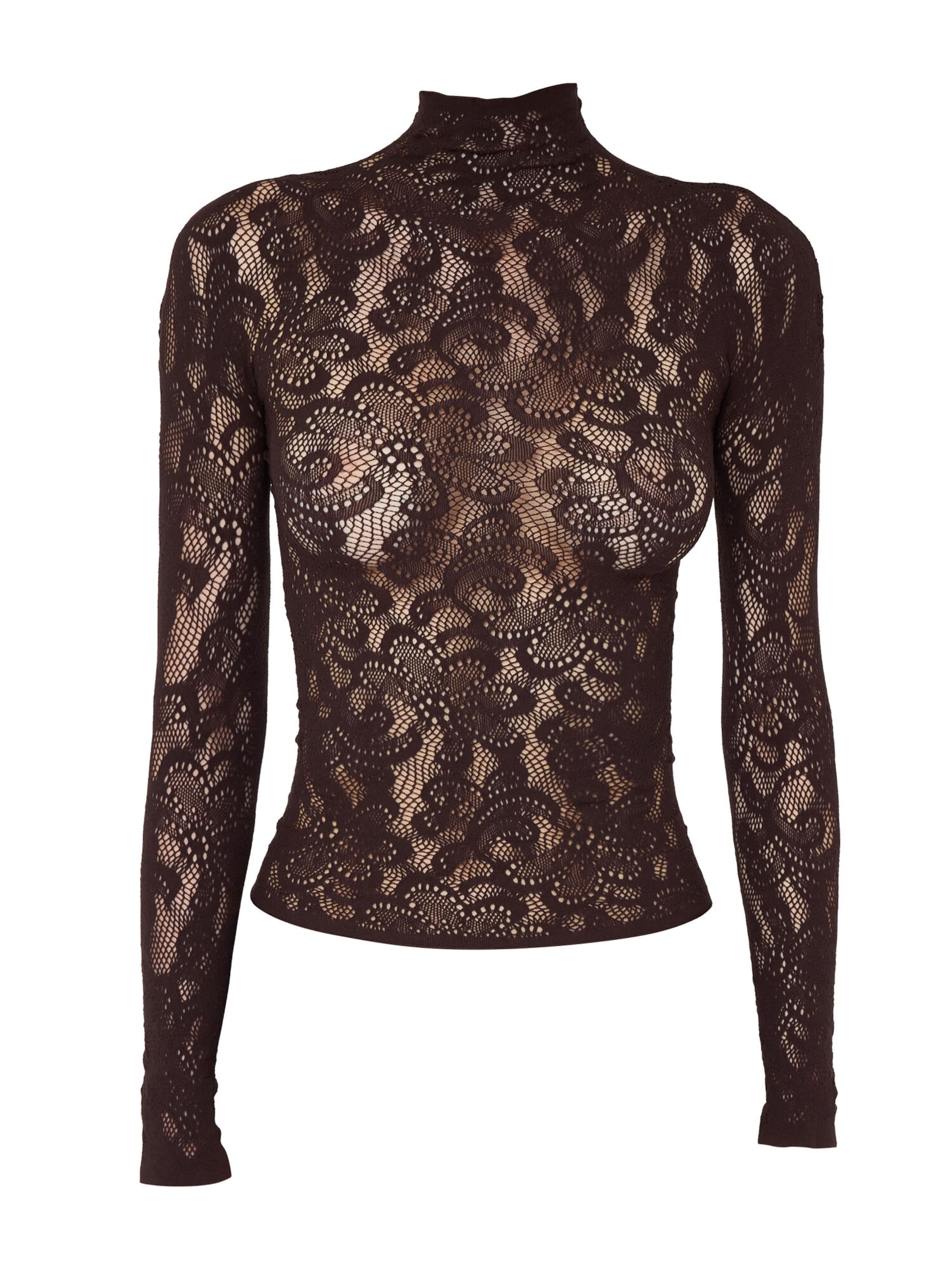 CALZEDONIA Shirt 'Pop' in Brown: front