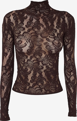 CALZEDONIA Shirt 'Pop' in Braun: Vorderseite