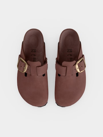 BIRKENSTOCK Pantofle 'Boston' – červená