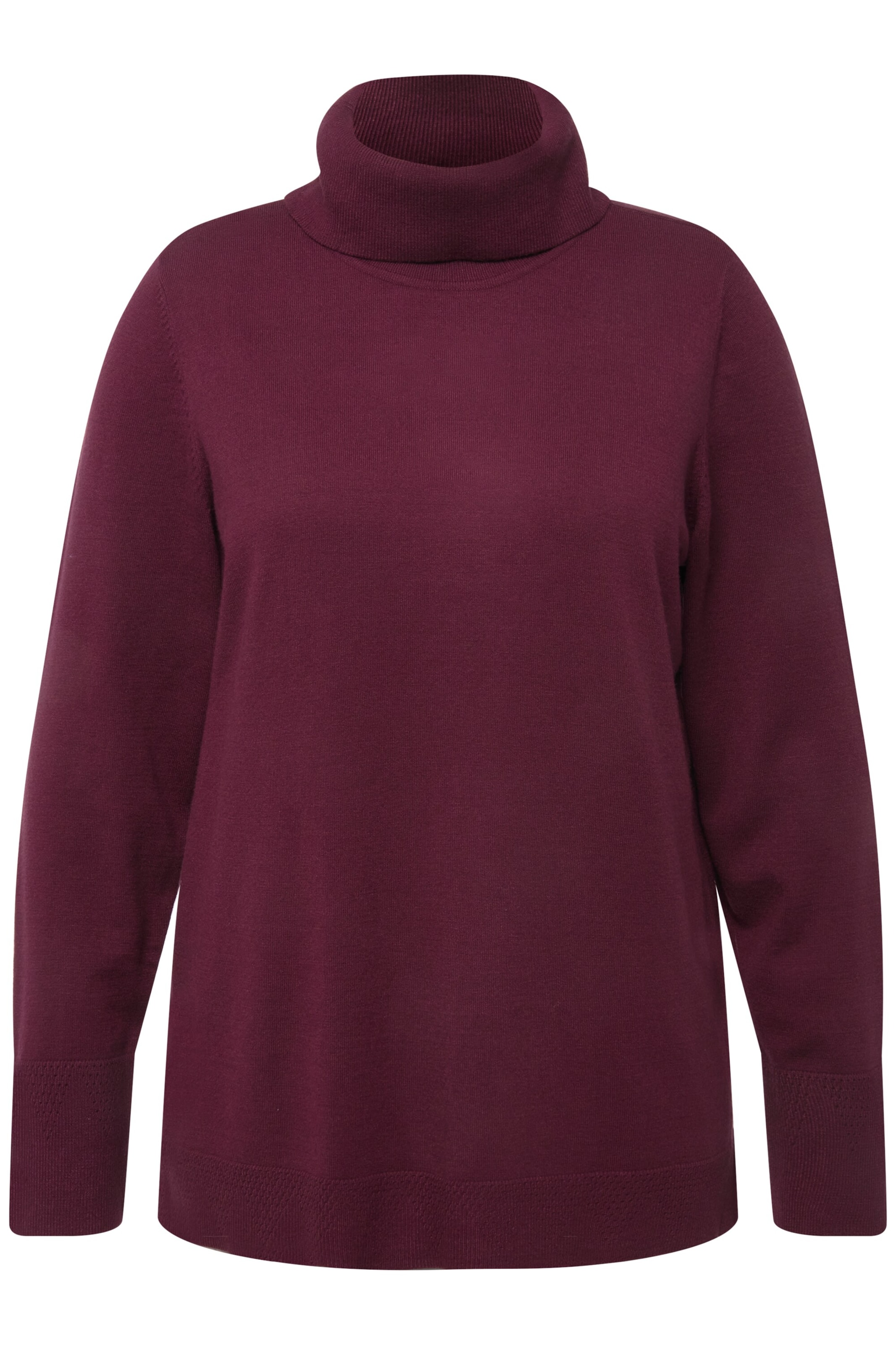 Ulla Popken Sweater in Purple: front