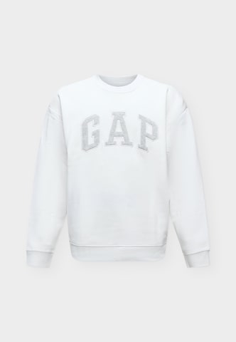 GAP Sweatshirt 'HERITAGE' in White: front