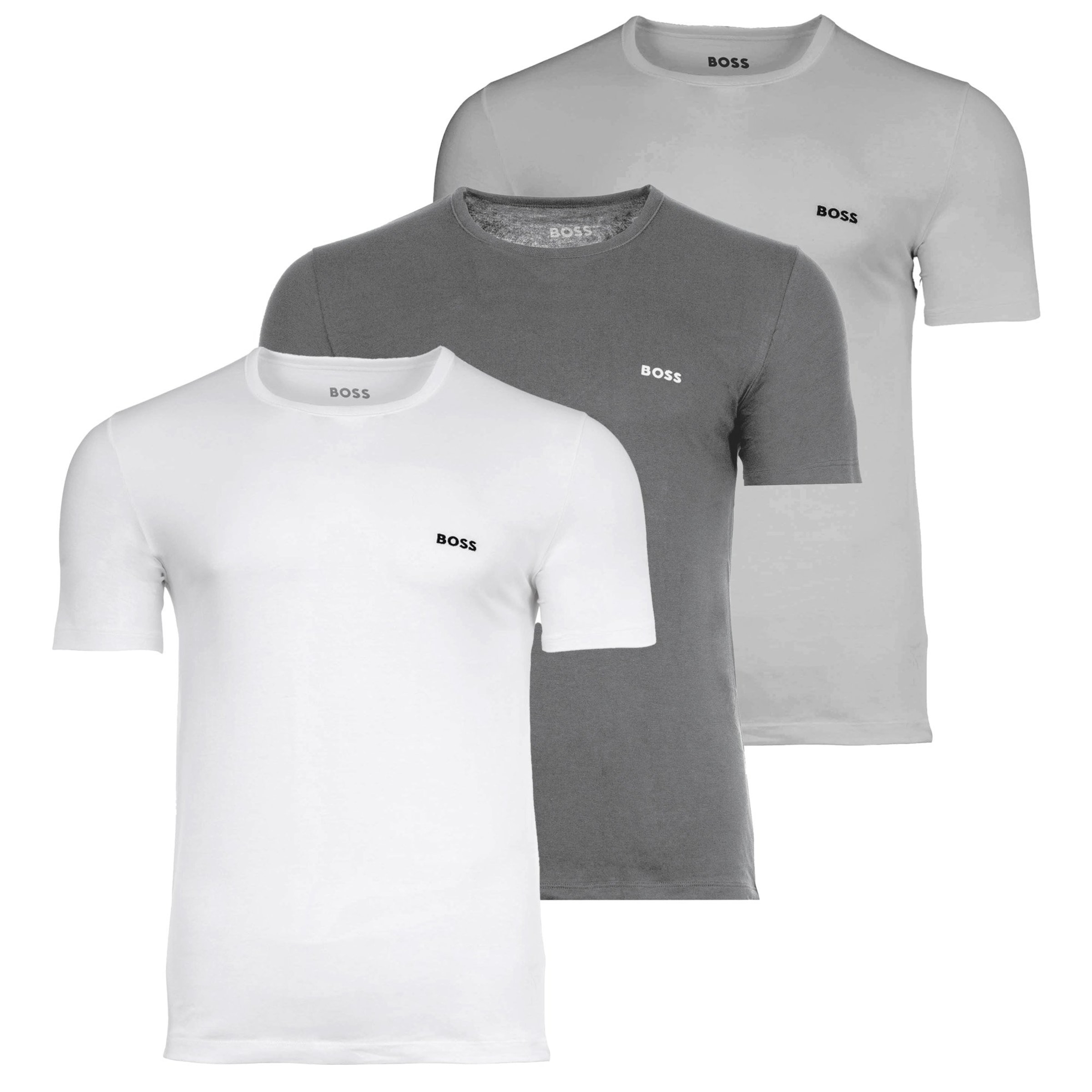 BOSS Tričko – mix barev: přední strana