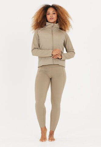 Athlecia Outdoor jacket 'Ayanda' in Brown
