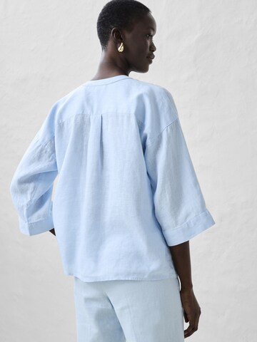 bonprix Blouse in Blauw