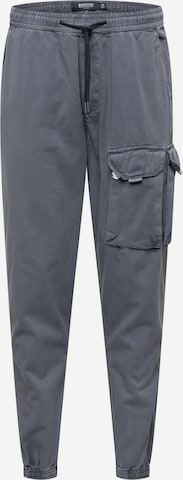 BURTON MENSWEAR LONDON Alt kitsenev Klapptaskutega püksid, värv hall: eest vaates