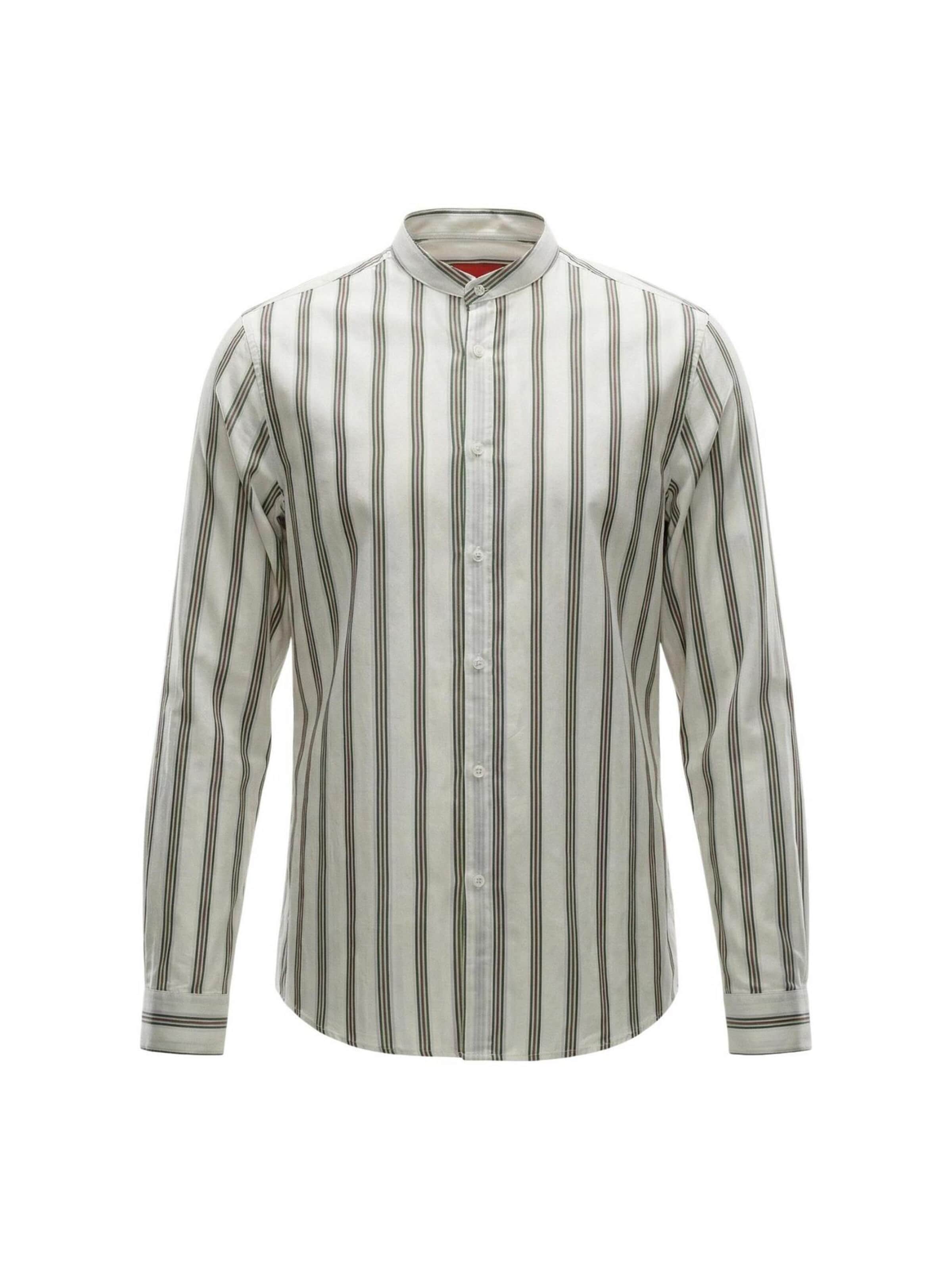 Regular fit Camicia 'GL7840S' di Gianni Lupo in bianco: frontale