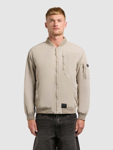 khujo Between-season jacket 'Ibe' in Beige: front