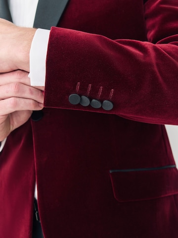 Slim fit Giacca da completo di Next in rosso
