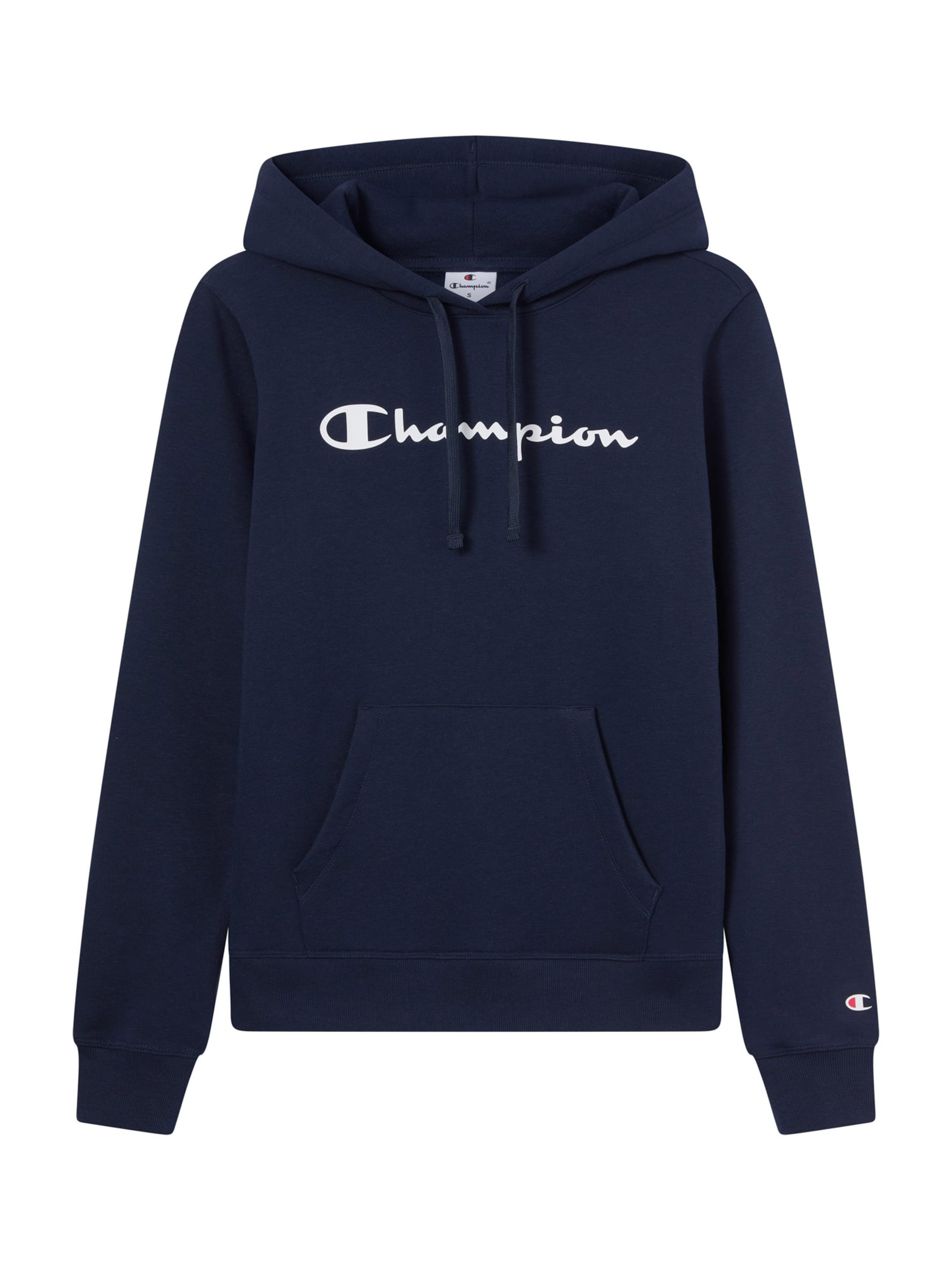 Champion Authentic Athletic Apparel Mikina – modrá: přední strana