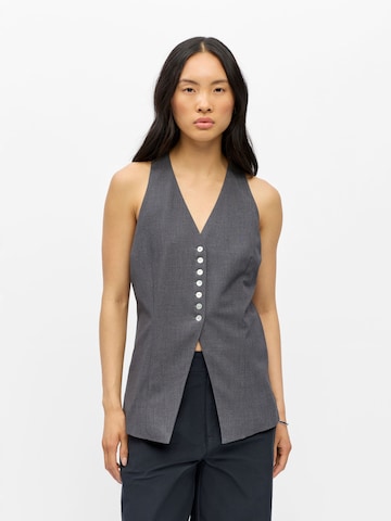 OBJECT Suit vest 'OBJCamly' in Grey: front