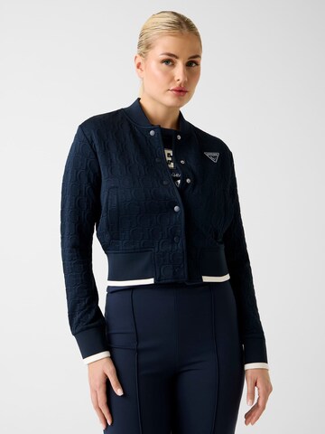 GUESS Sweatshirt in Blue: front