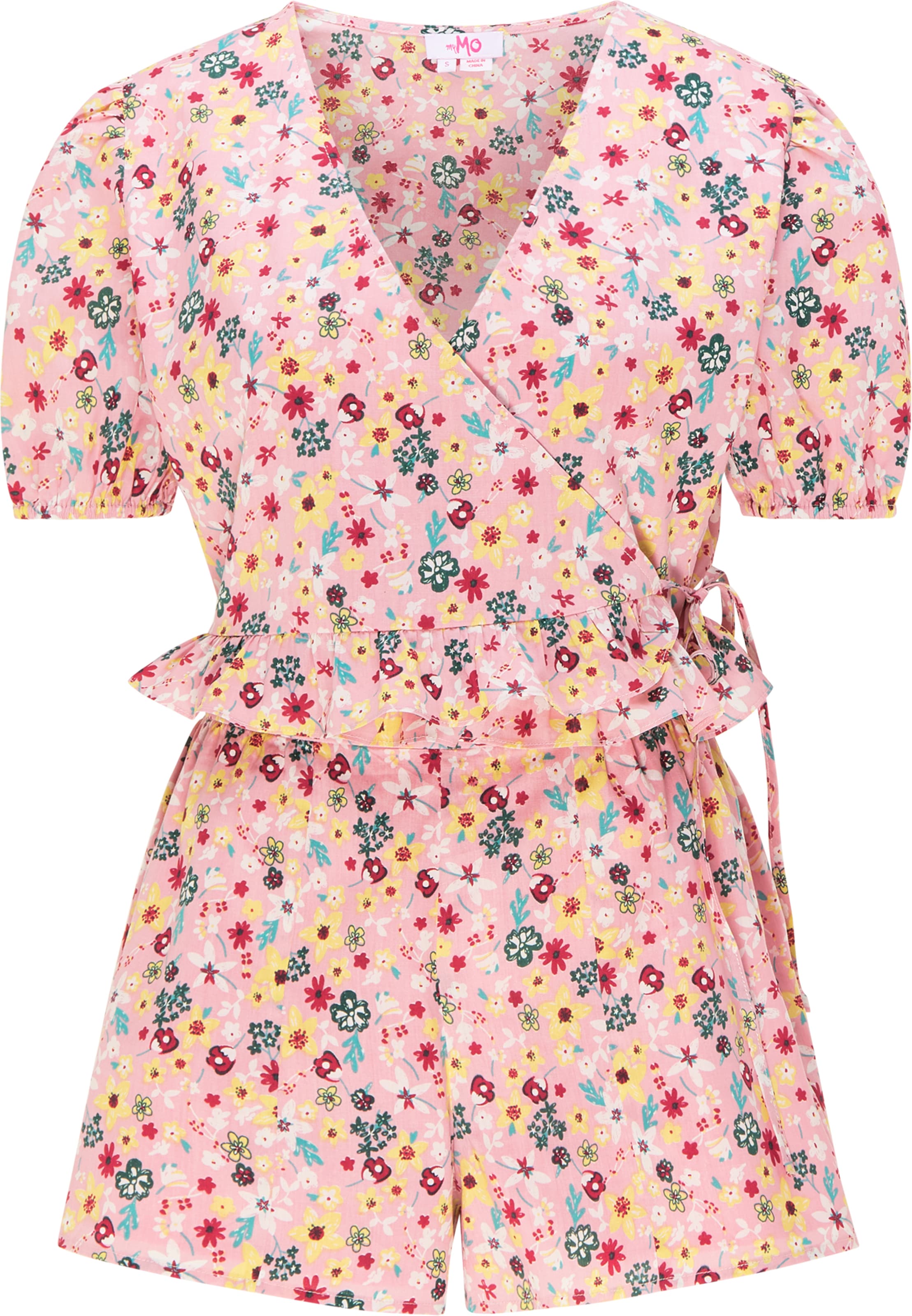 MYMO Костюм с панталон в розово: отпред