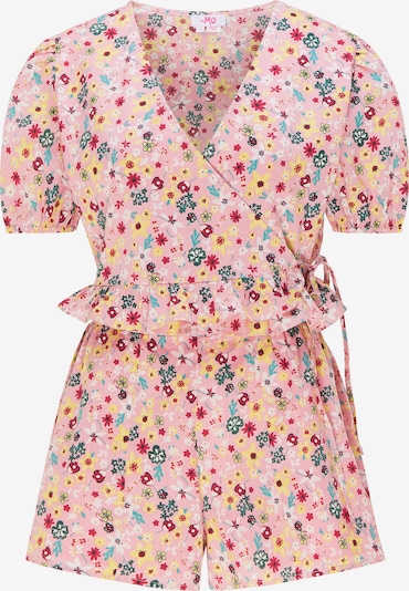 Moteriškas kostiumėlis su kelnėmis iš MYMO, spalva – geltona / nefrito spalva / rožių spalva / avietinė / balta, Prekių apžvalga