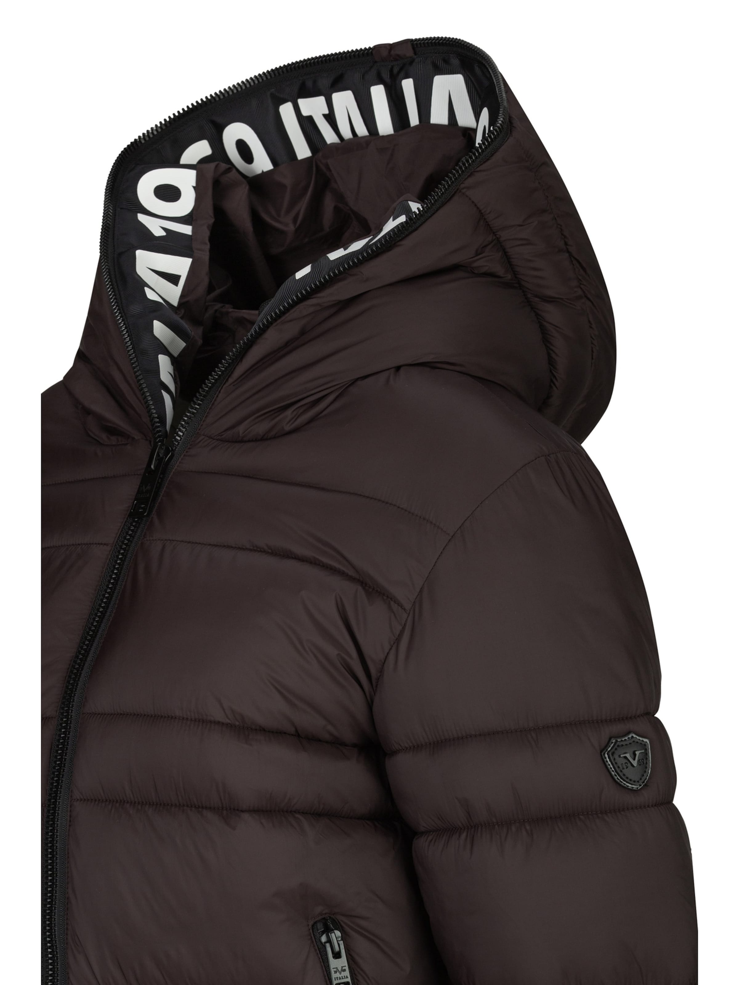 19V69 ITALIA Winterjas 'Annina' in Bruin: voorkant