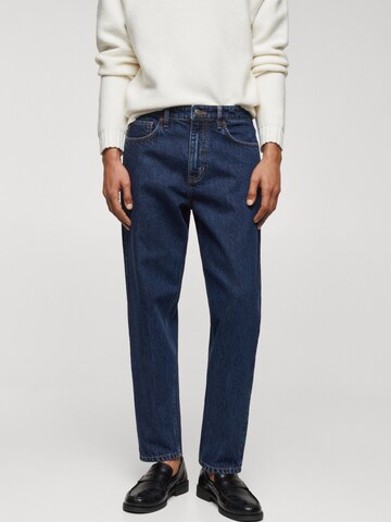 MANGO MAN Regular Jeans in Blue: front