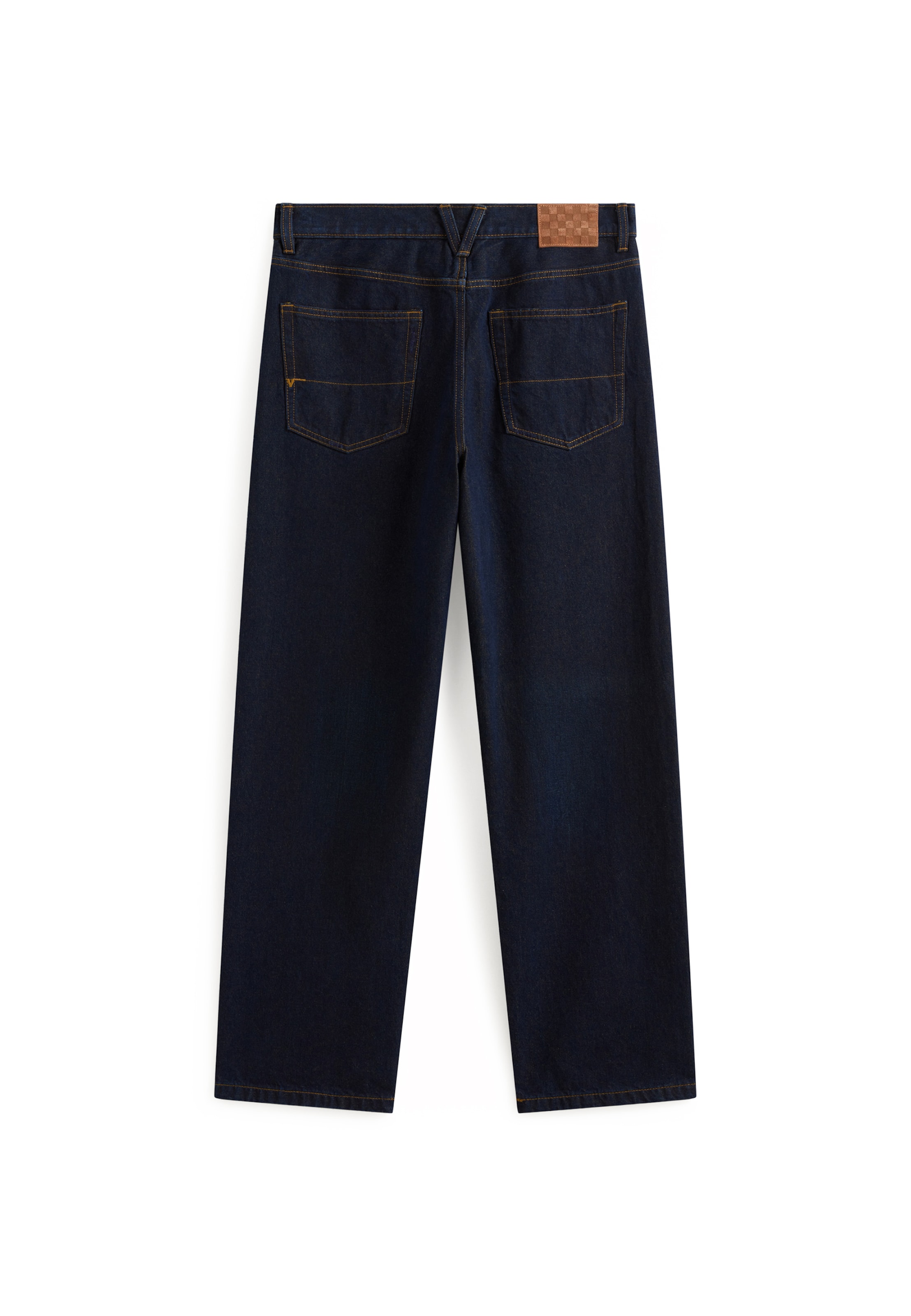 VANS Wide Leg Jeans 'Check-5' in Blau