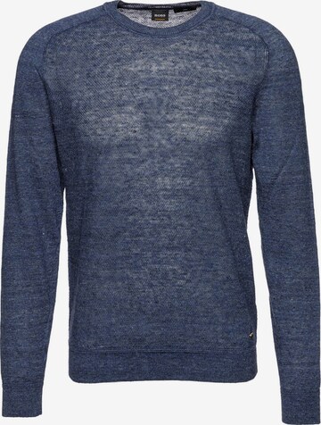 BOSS Black Pullover in Blau: predná strana