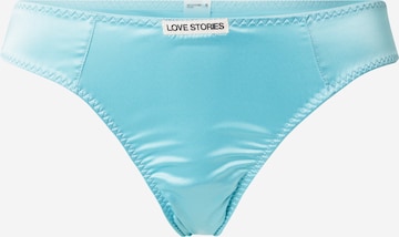 mėlyna LOVE Stories Moteriškos kelnaitės 'Carl': priekis