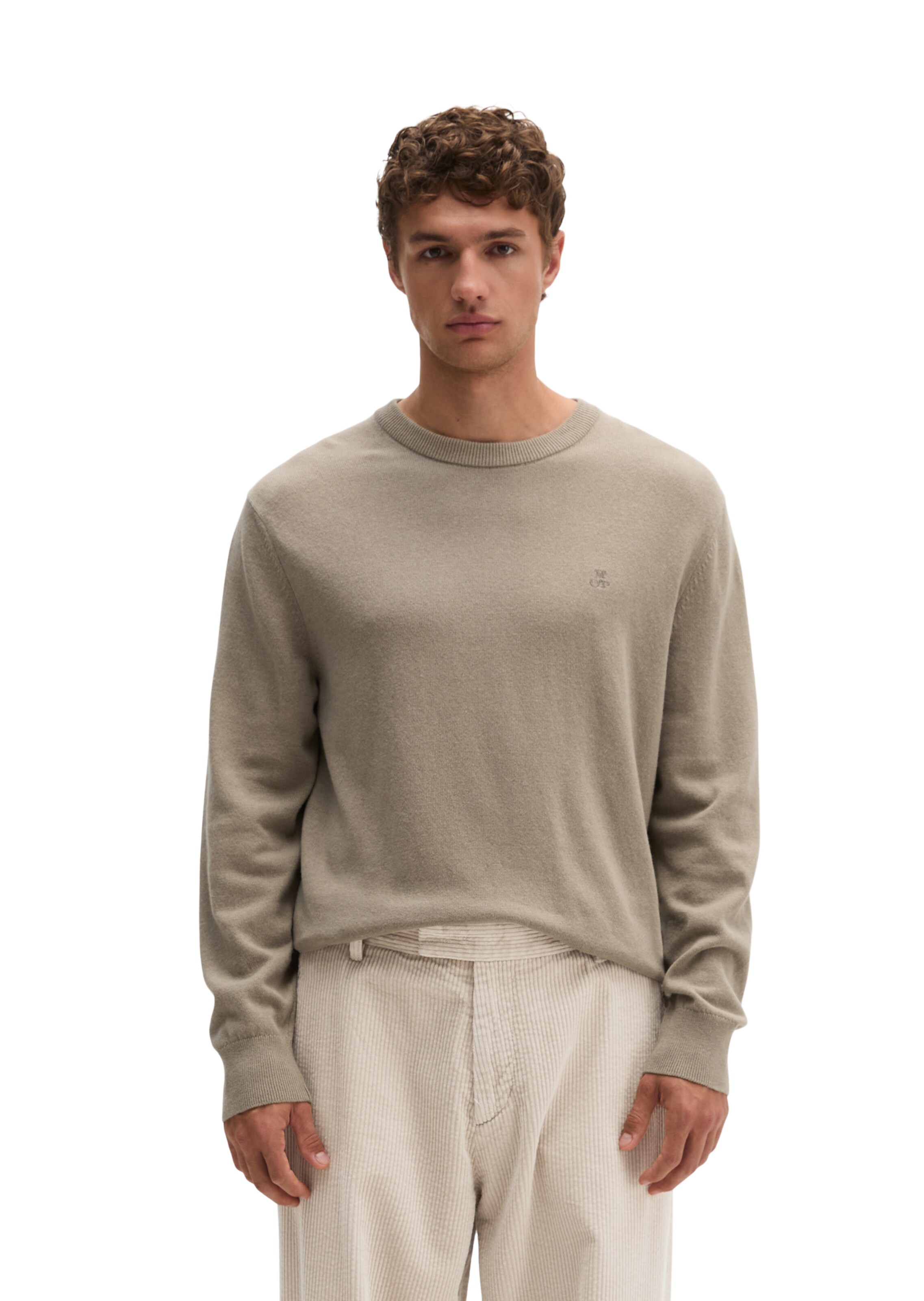 Marc O'Polo Pullover in Beige: Vorderseite