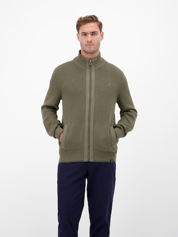 LERROS Strickjacke in Grün: Vorderseite