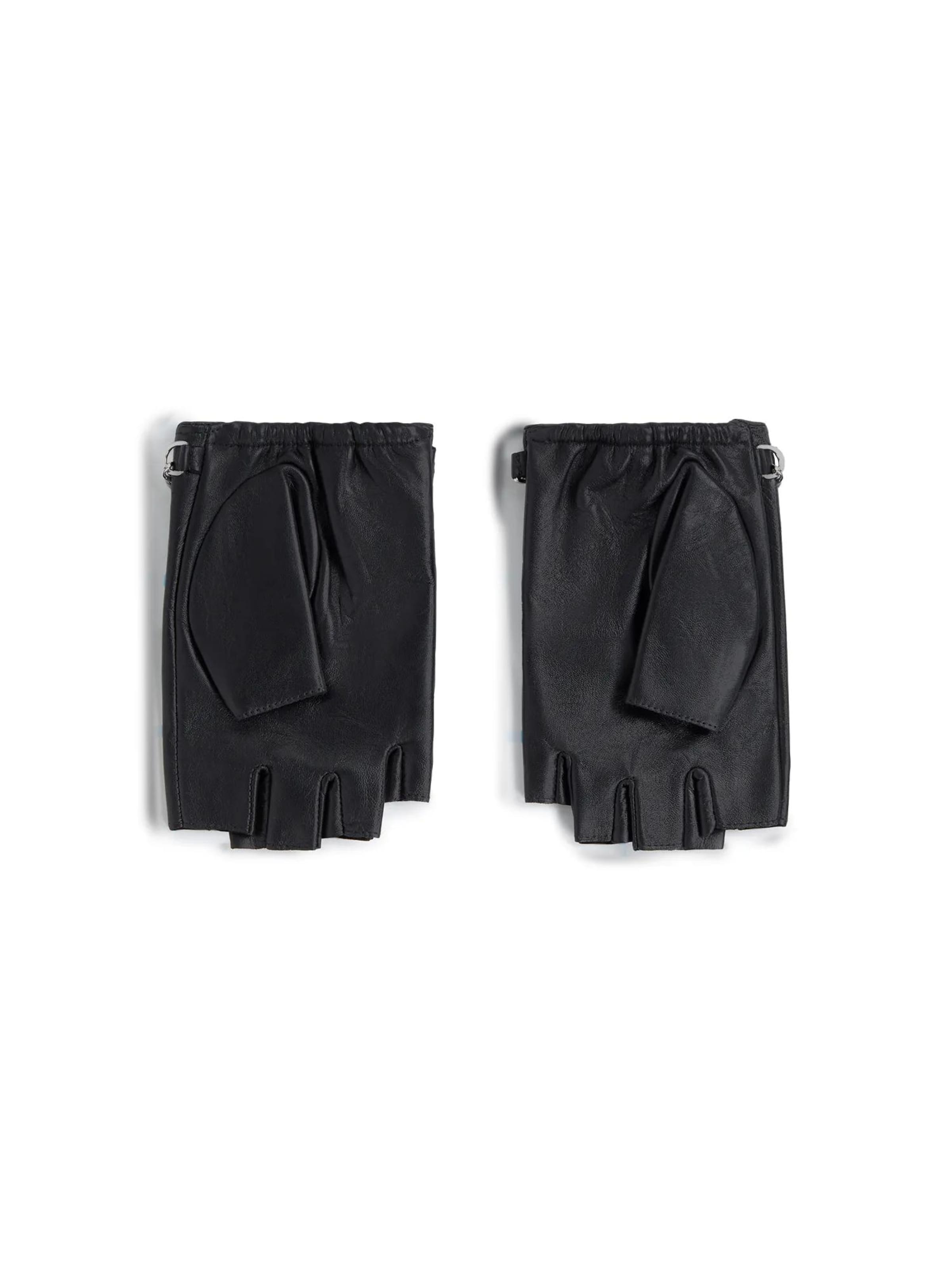 Mitaines 'Ikon' Karl Lagerfeld en noir