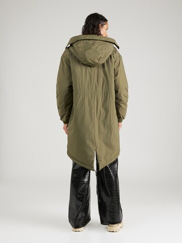 HUGO Winter Coat 'Fabricia' in Green