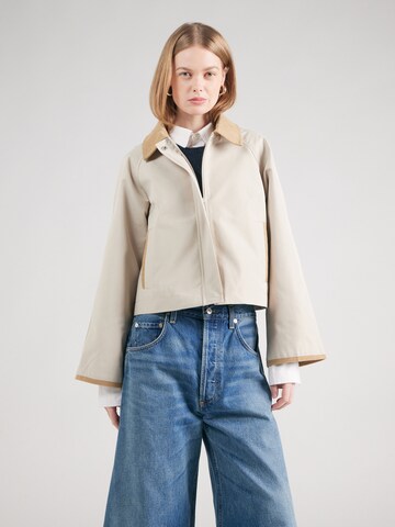 Veste mi-saison 'YASMALONE' YAS en beige : devant