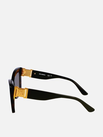 Lunettes de soleil Karl Lagerfeld en marron