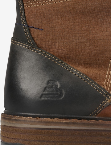 BULLBOXER Buty sznurowane w kolorze brązowy