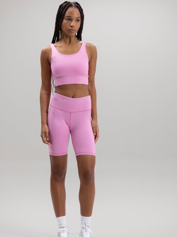 Hey Honey Skinny Leggings 'Biker' in Pink