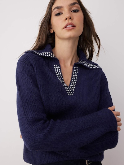 Trendyol Neulepaita värissä indigonsininen / läpinäkyvä, Tuotenäkymä