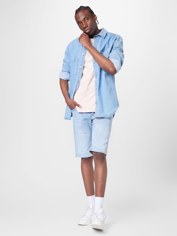 Mavi Regular Shorts 'TIM' in Blau