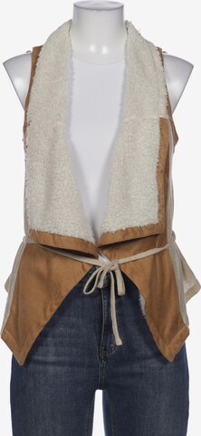 VERO MODA Vest in S in Beige: front