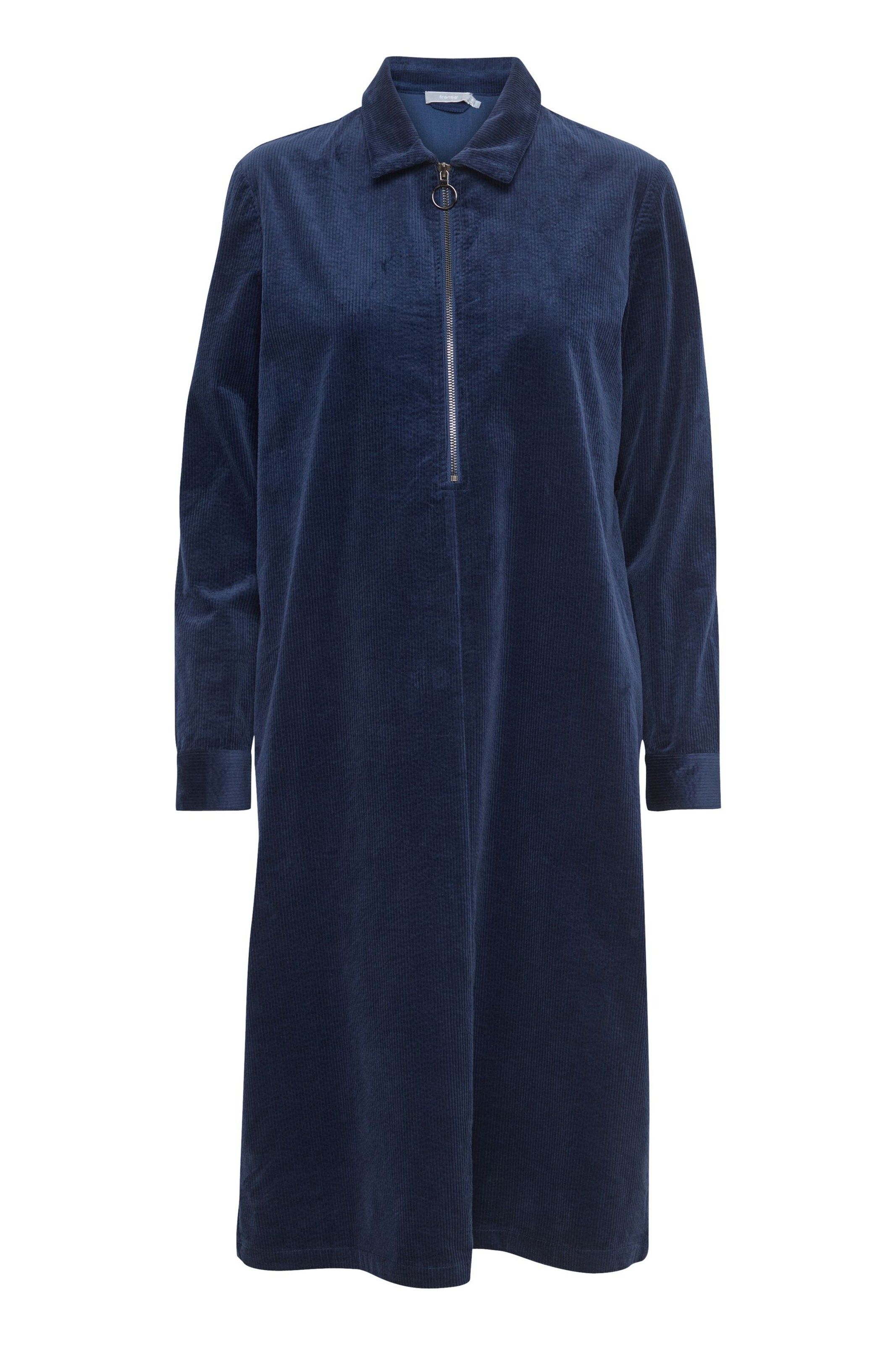 Fransa Blusenkleid 'Mita' in Blau: Vorderseite