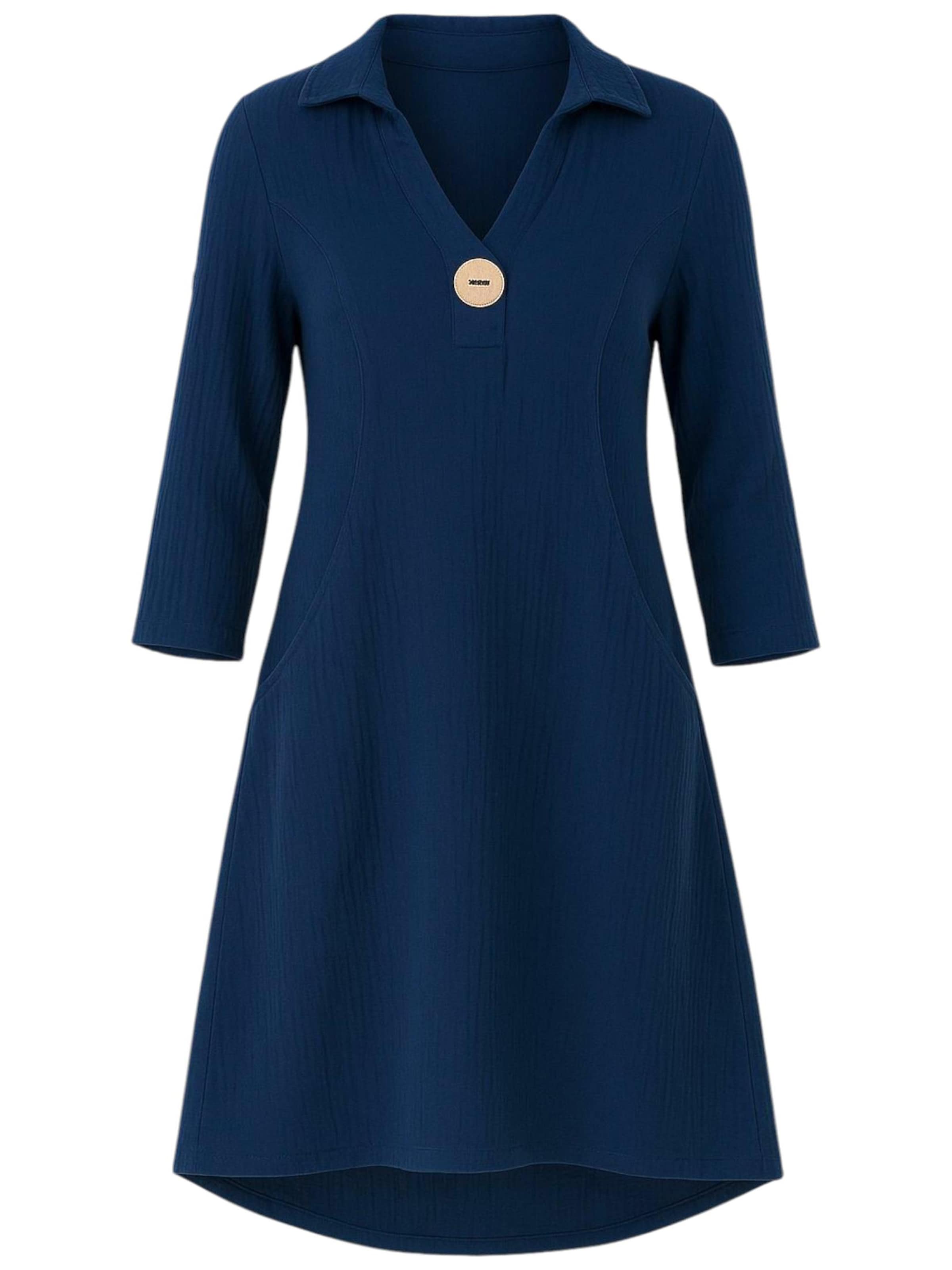 WENOR - Vestido de verano 'LUMA' en azul: frente