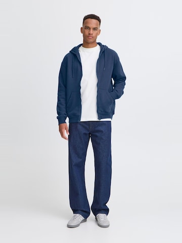 BLEND Sweatvest ' BHJUSTE ' in Blauw