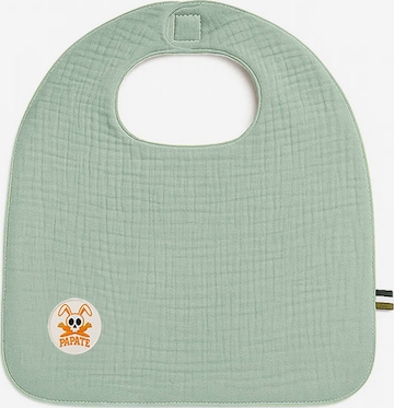 PAPATE - Babero en verde: frente