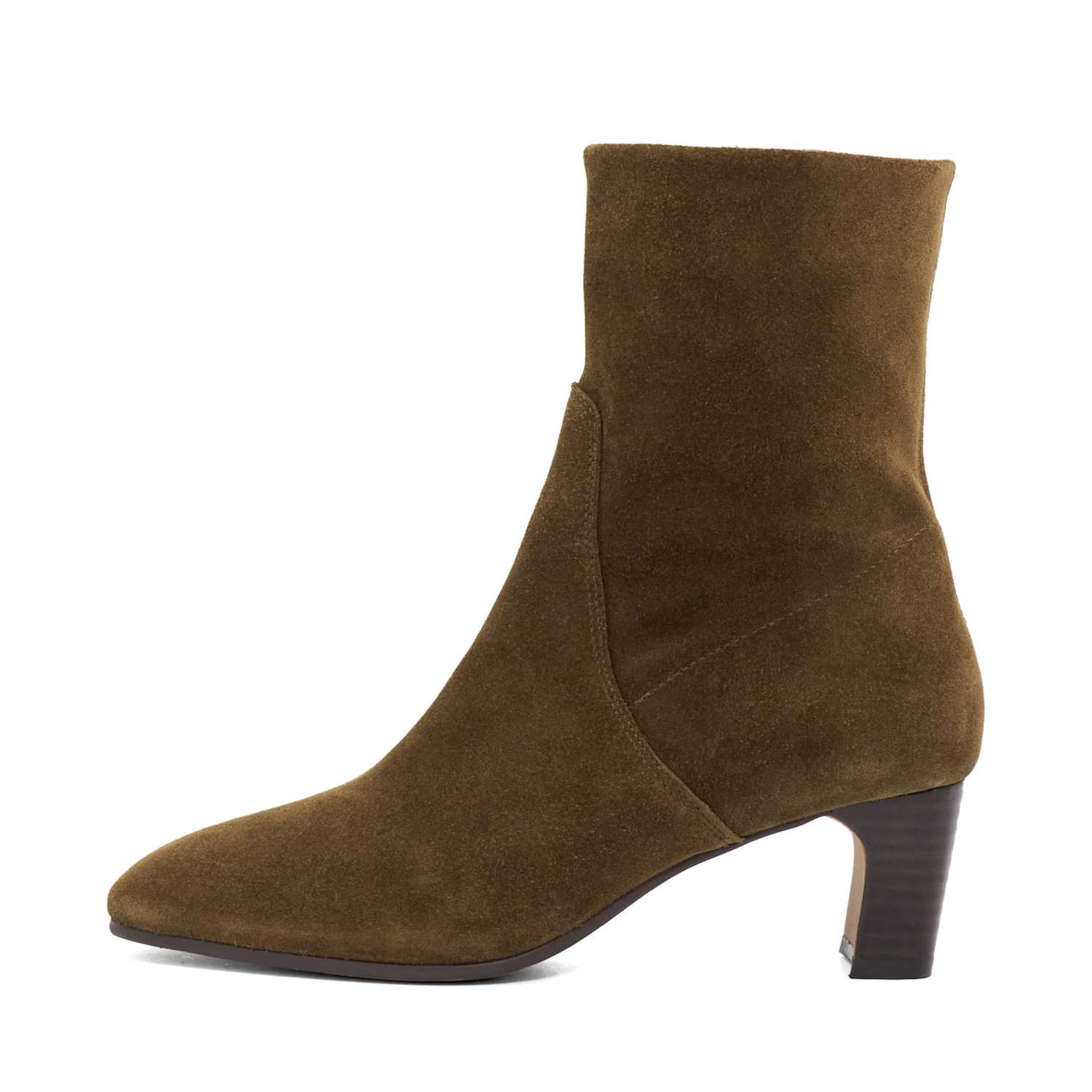 Dune LONDON Booties 'Ori' in Brown