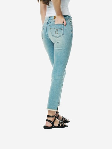 KOROSHI - regular Vaquero en azul