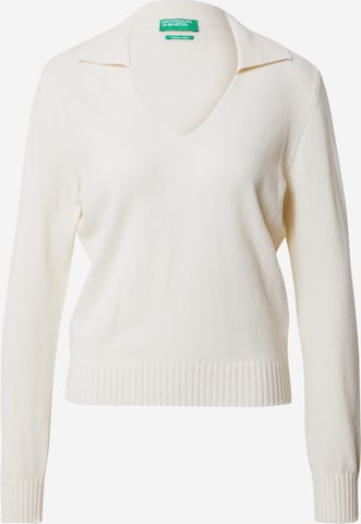 UNITED COLORS OF BENETTON Pullover in Beige: predná strana