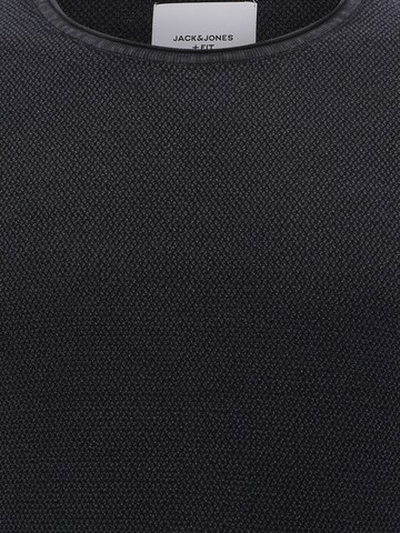 Jack & Jones Plus Pullover 'JJDEAN' in Blau