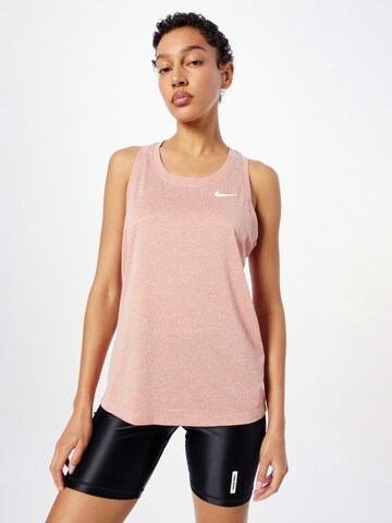 NIKE Sports top in Red: front