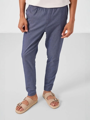 Pantalon Tommy Life en bleu : devant