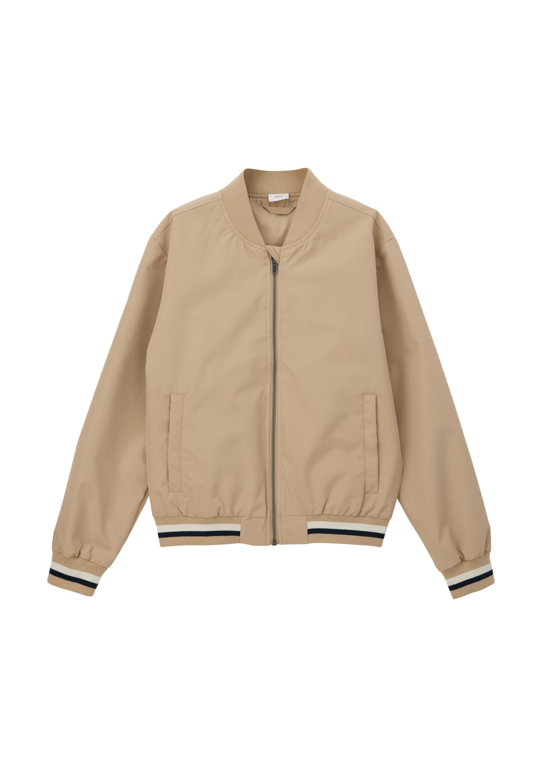 s.Oliver Tussenjas in Beige: voorkant