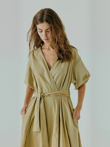 NORR Dress ' Lesta ' in Beige