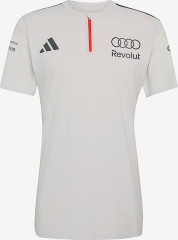 ADIDAS PERFORMANCETehnička sportska majica 'Audi Revolut Formula One Team Engineers & Marketing' - bijela boja: prednji dio
