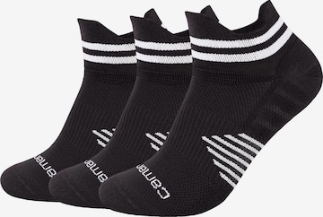 camano Sports socks in Black: front