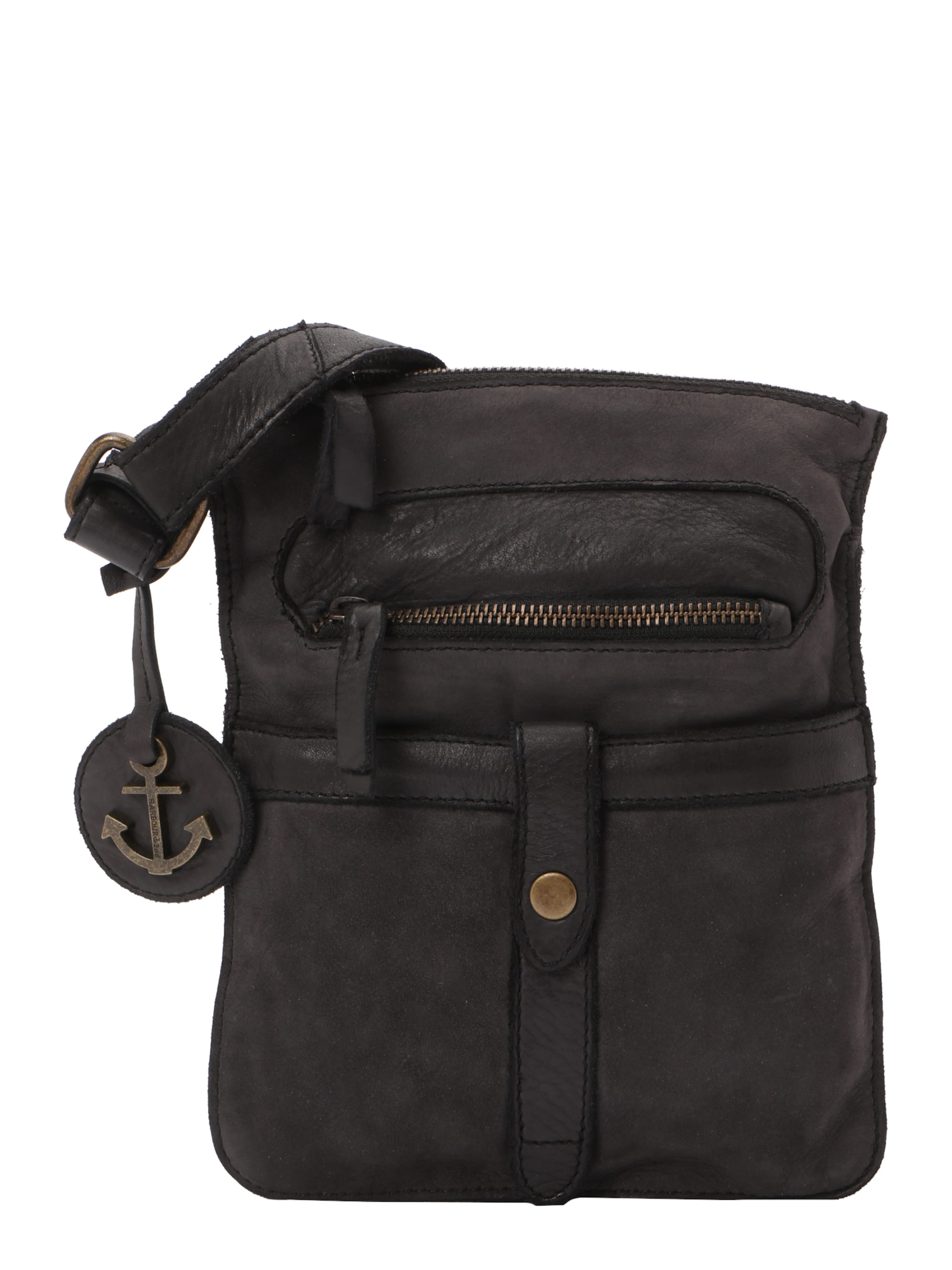 Harbour 2nd Skuldertaske 'Moritz-2' i sort: forside