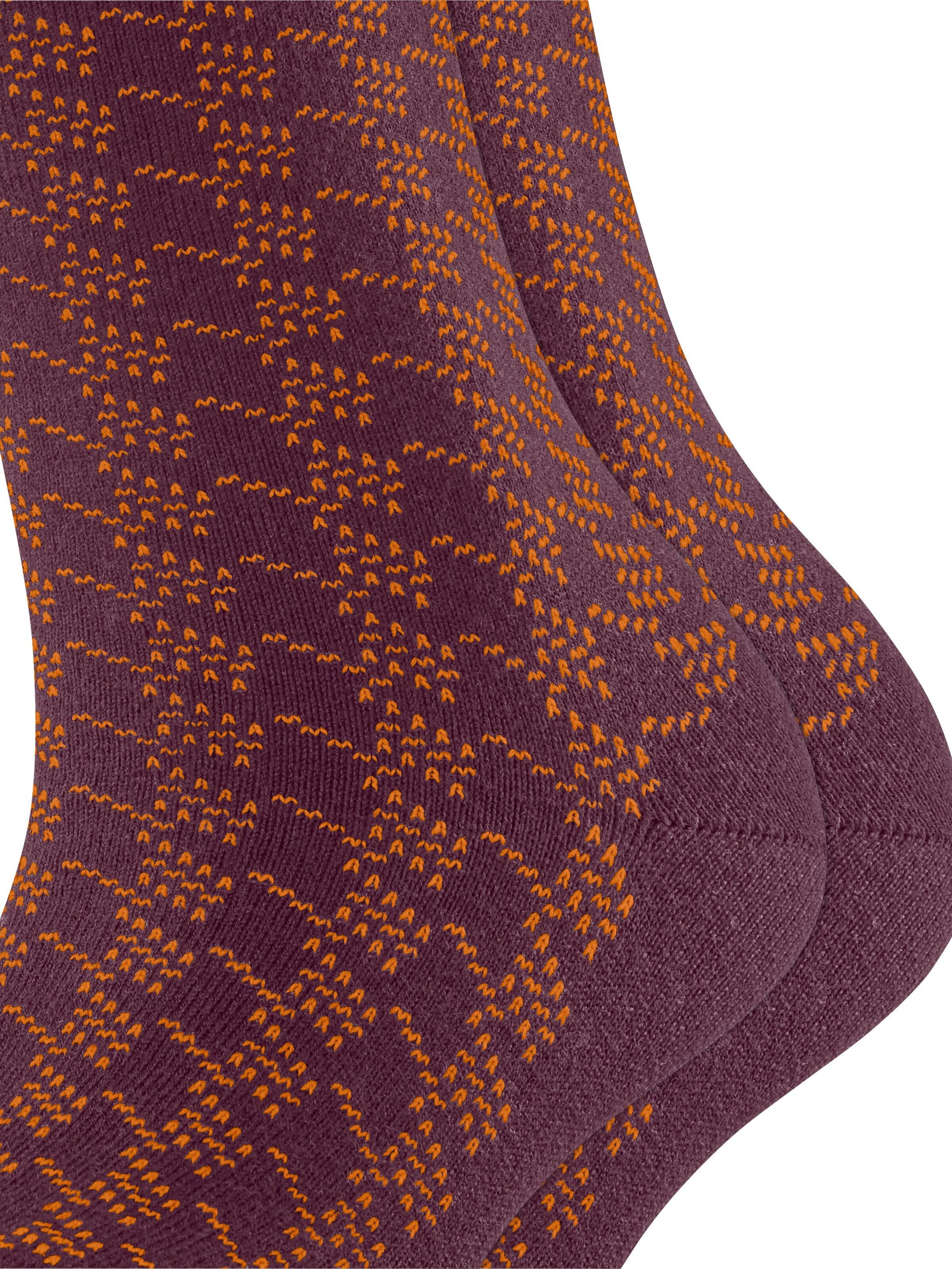 ESPRIT Socks 'Pepita Pattern 2-Pack' in Red