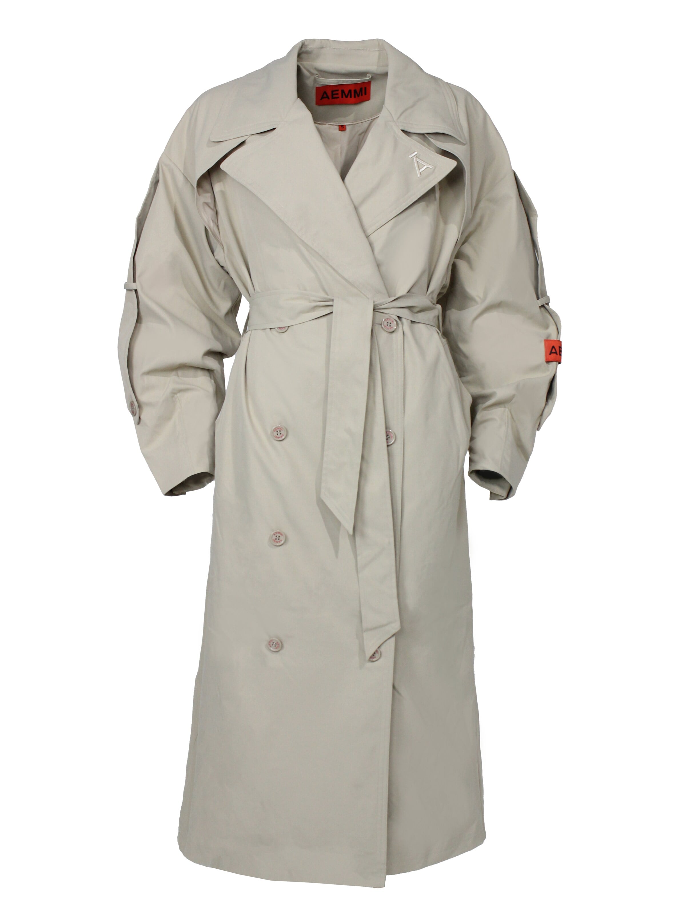 AEMMI Zomerjas in Beige: voorkant